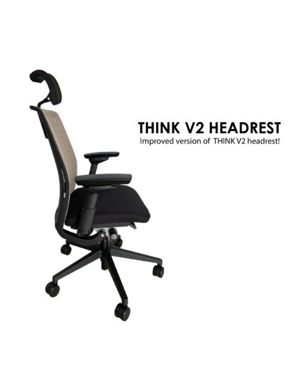 Steelcase Think V2 Ergonomic Office Chair l With Headrest | Ebony